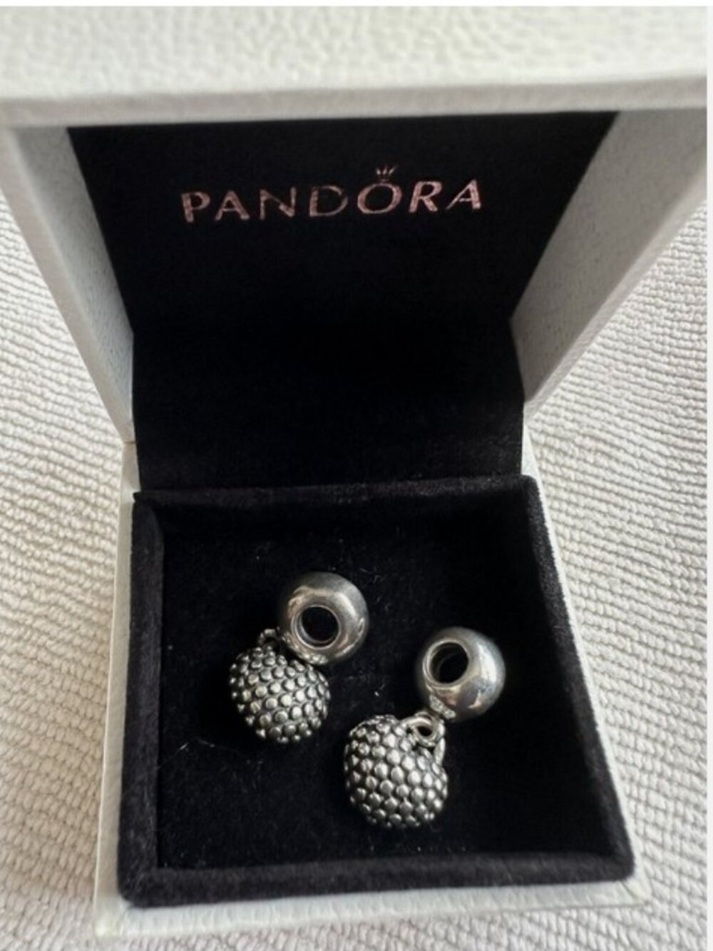 Authentic Pandora Piece of My Heart Mother / Daughter Charm - Picture 2 of 9